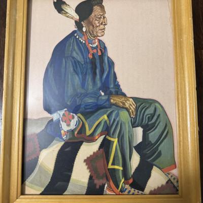 Portraits of American natives by Winold Reiss