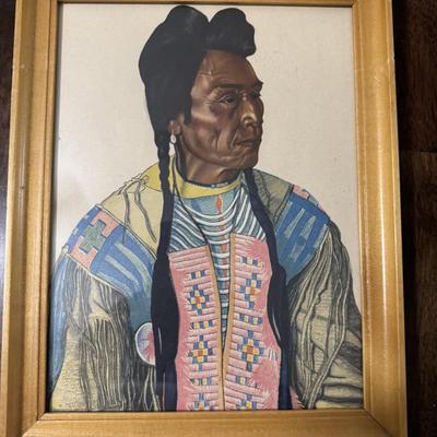 Portraits of American natives by Winold Reiss