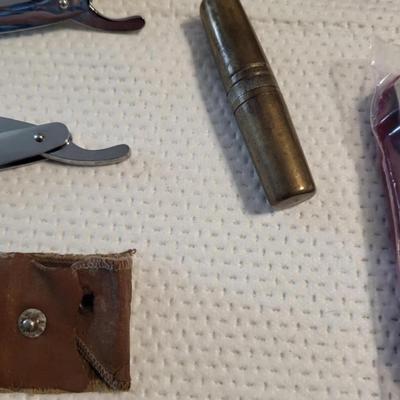 Vintage razors and miscellaneous finds