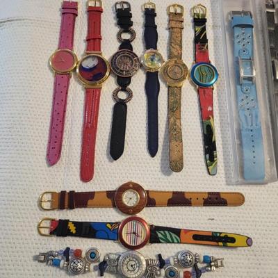 17 Never worn Vintage watches. Need batteries. V8
