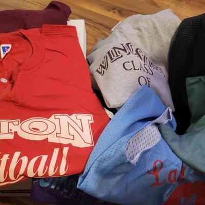 Box of tees variety of sizes