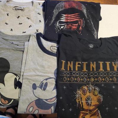 Shirts variety of sizes