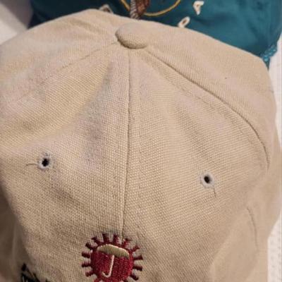 9 baseball caps
