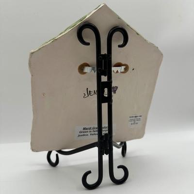 Ceramic House Float “Throw Me Somethin” by Jenise