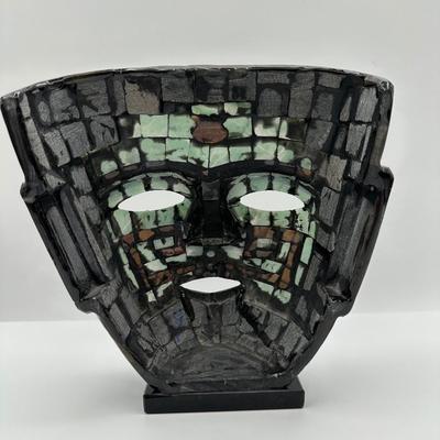 Mexican Mosaic Stone Mask