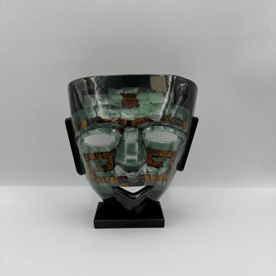 Mexican Mosaic Stone Mask