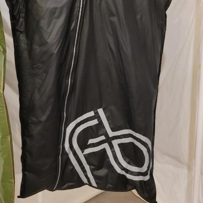 CLOTHES RACK PLUS GARMENT BAGS
