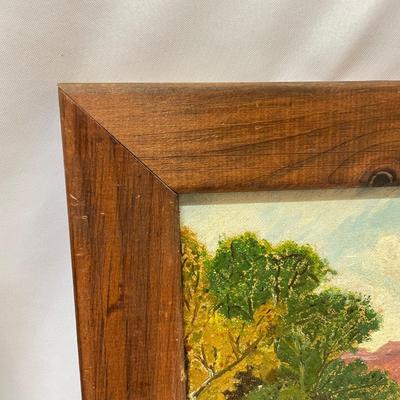 Two Original Oil Landscapes (BR-SS)