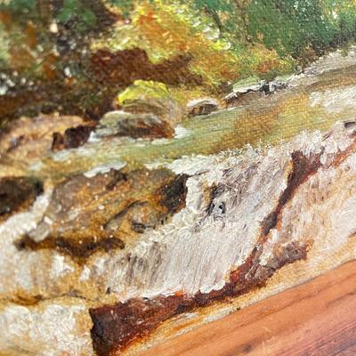 Two Original Oil Landscapes (BR-SS)