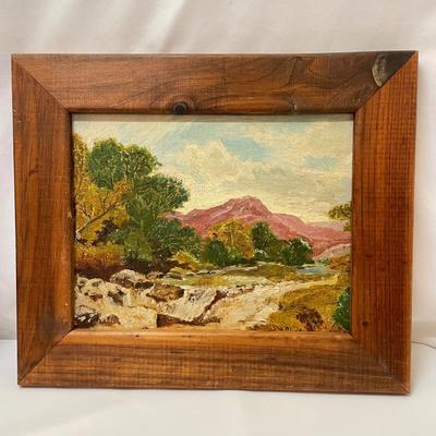 Two Original Oil Landscapes (BR-SS)