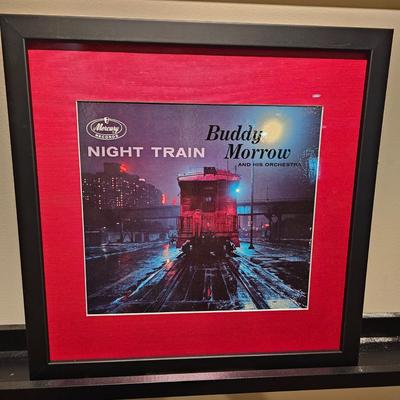The Night Scotsman Train Print & 'Night Train' Album Cover (T1-JS)