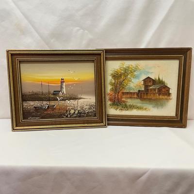 Two Framed Waterscapes feat. Wolfgang Zeller (BR-SS)
