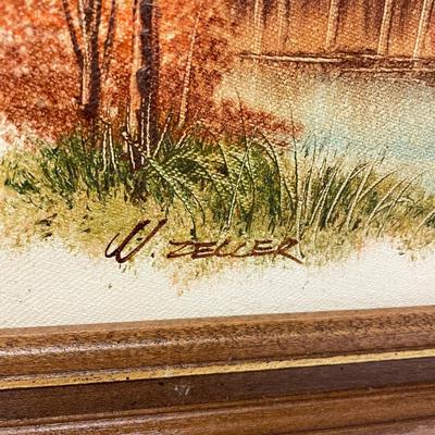 Two Framed Waterscapes feat. Wolfgang Zeller (BR-SS)