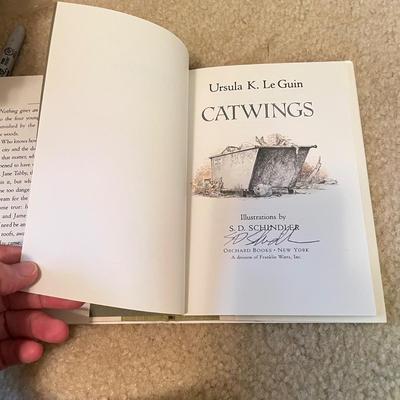 Berkeley Breathed 1st Editions, Signed Catwings + Snoopy & More (BR-SS)