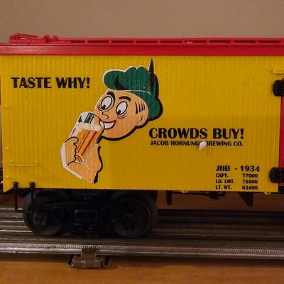 Beer Advertising Billboard Boxcars & Reefers (T1-JS)