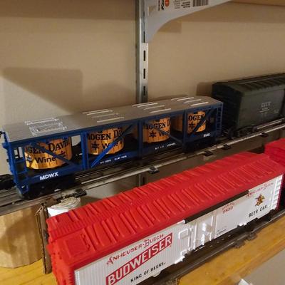 Beer Advertising Billboard Boxcars & Reefers (T1-JS)