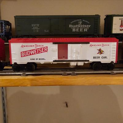Beer Advertising Billboard Boxcars & Reefers (T1-JS)