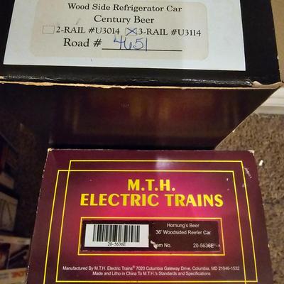 Beer Advertising Billboard Boxcars & Reefers (T1-JS)