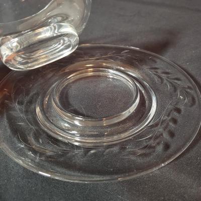 Cut and Etched Glassware (B2-KD)