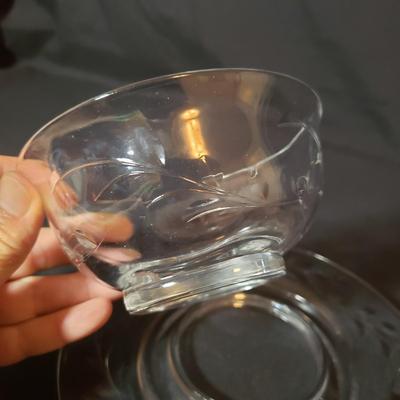 Cut and Etched Glassware (B2-KD)