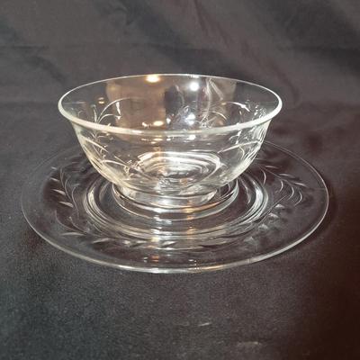 Cut and Etched Glassware (B2-KD)