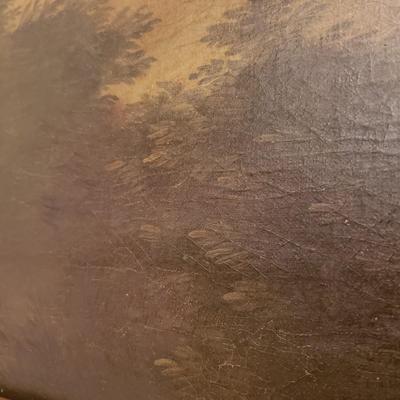 Large Antique Painting (B2-KD)