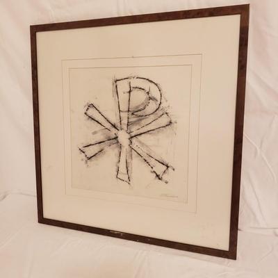 Chi Rho Print (B2-KD)