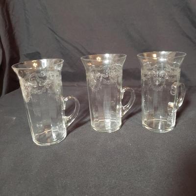 37 Piece Etched Stemware (B2-KD)