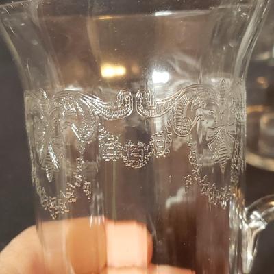 37 Piece Etched Stemware (B2-KD)