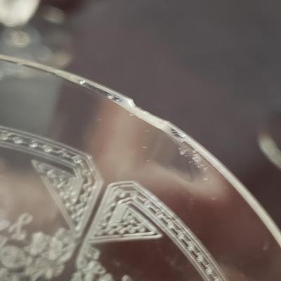 37 Piece Etched Stemware (B2-KD)