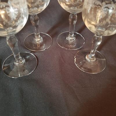 37 Piece Etched Stemware (B2-KD)