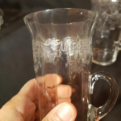 37 Piece Etched Stemware (B2-KD)