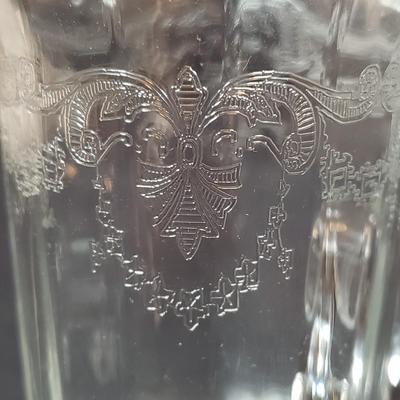 37 Piece Etched Stemware (B2-KD)