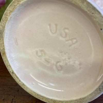 Pottery, decor & big resin bowl