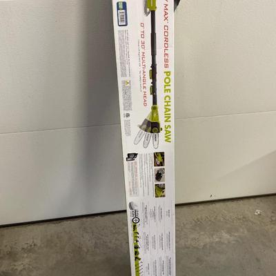 Sunjoe pole chain saw