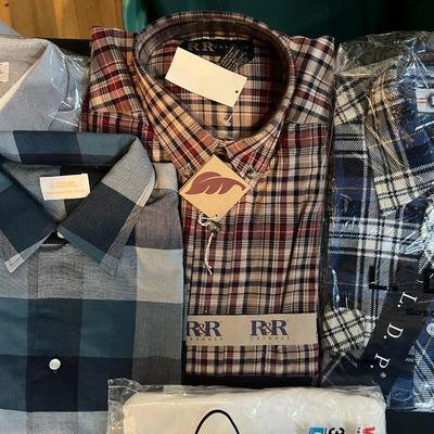 Men’s Shirts- Newin Pkg. Size Medium