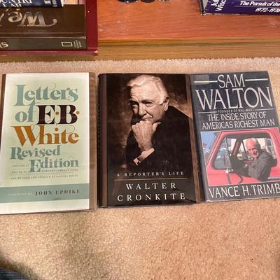 American History 1st Editions w/ Bios, Letters of Classic Authors, Presidents, Politics and Period-Piece Novels (BR-SS)