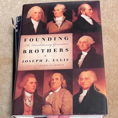 American History 1st Editions w/ Bios, Letters of Classic Authors, Presidents, Politics and Period-Piece Novels (BR-SS)