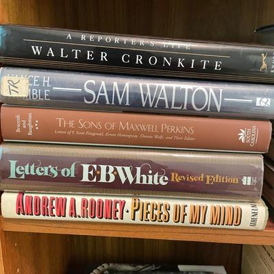 American History 1st Editions w/ Bios, Letters of Classic Authors, Presidents, Politics and Period-Piece Novels (BR-SS)