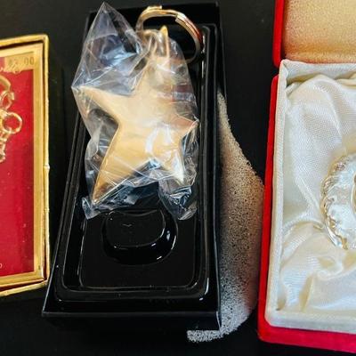 Assorted Jewelry/Key Ring Items
