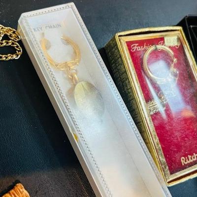 Assorted Jewelry/Key Ring Items