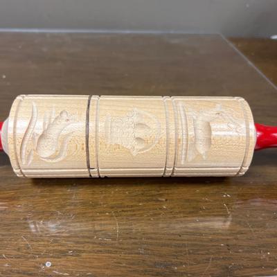 Hand Crafted Springerlie Rolling Pin