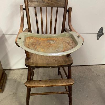 Vintage highchair