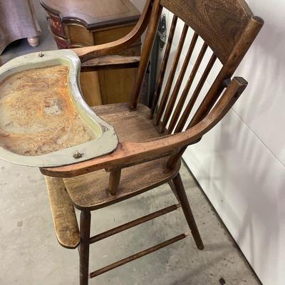 Vintage highchair