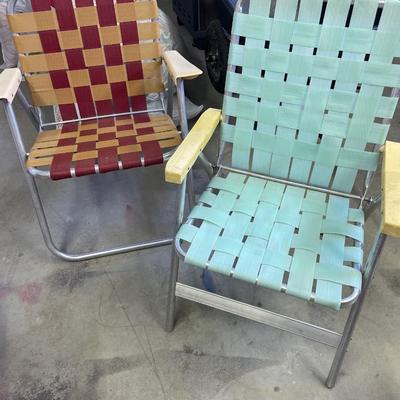 Folding chairs