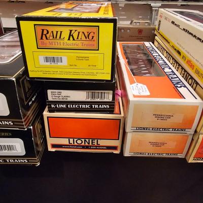 Pennsylvania R.R. Mega Car Assortment O Gauge (T1-JS)
