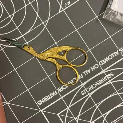 Bag of fall fabric and crafting