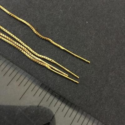 925 silver dangling earrings