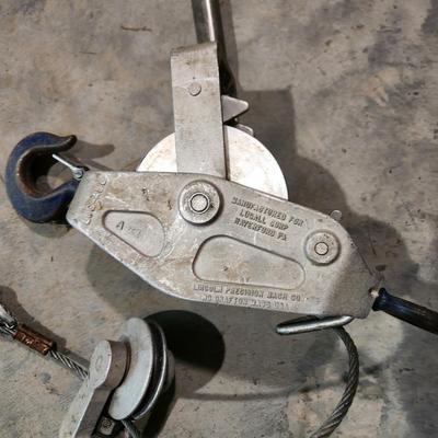 Lug-all Cable Rachet Hoist Winch