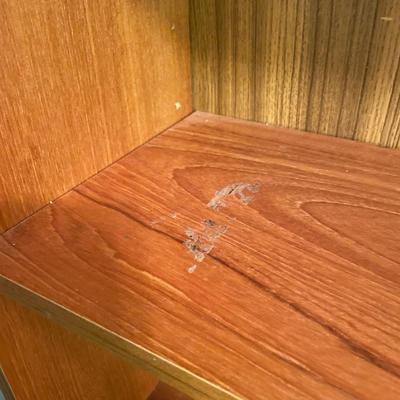 Two Wood Bookshelves (BR-SS)